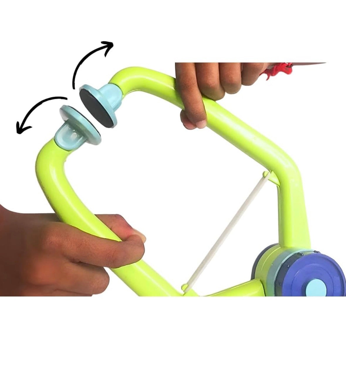 KID HANGING TENNIS BALL
