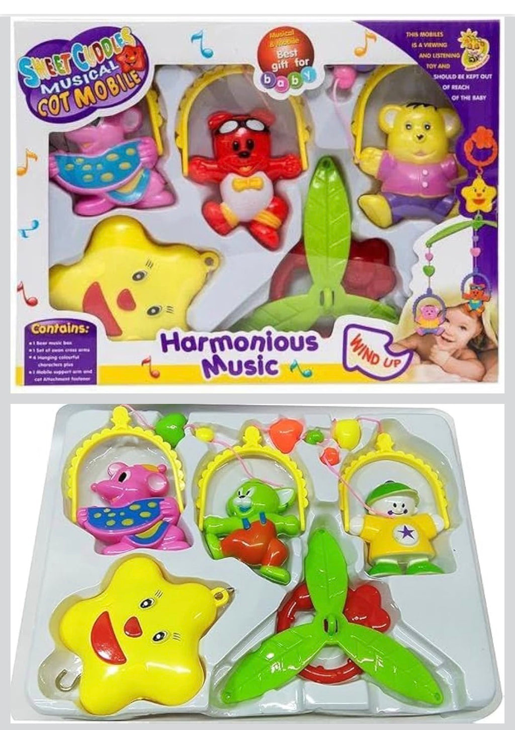 MUSICAL COT MOBILE