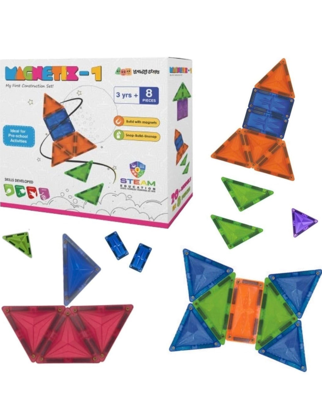 MAGNETIX -1 (8 pieces)