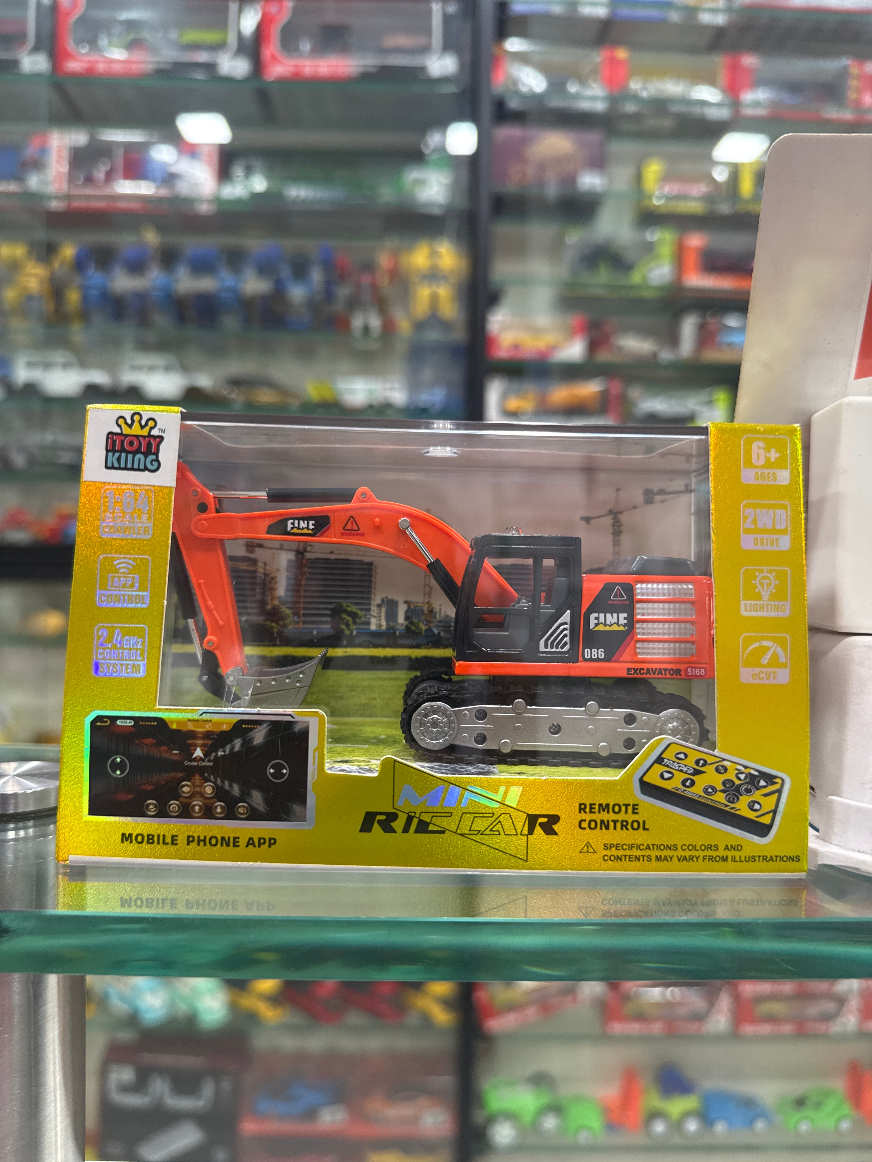 RC METAL MINI EXCAVATOR