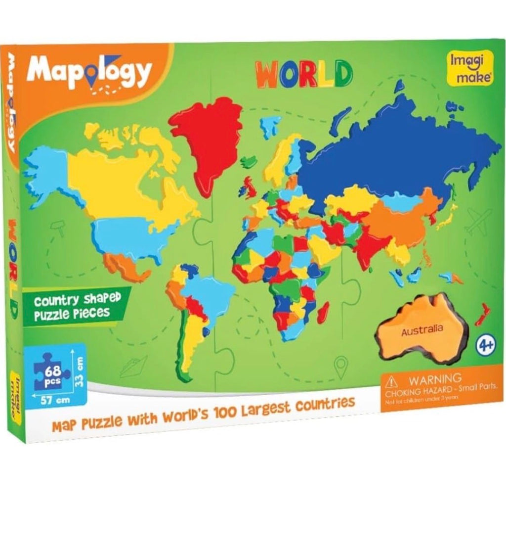 MAPOLOGY WORLD MAP