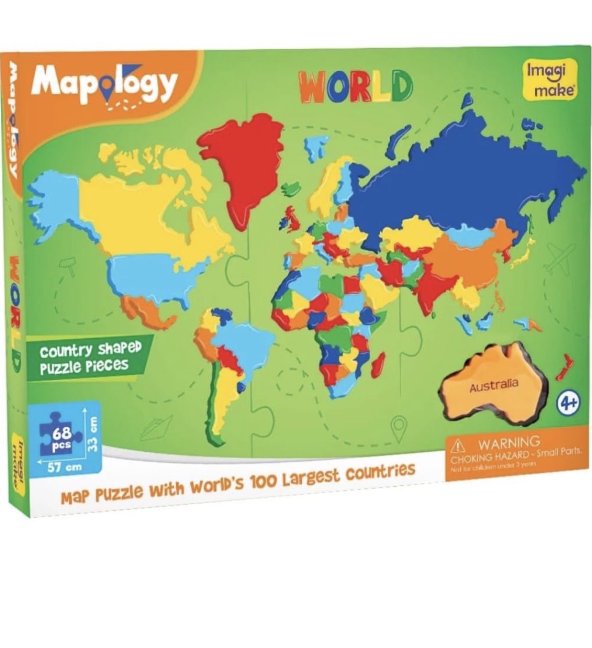 MAPOLOGY WORLD MAP