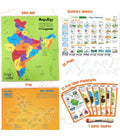 MAPOLOGY INDIA WITH CAPITAL