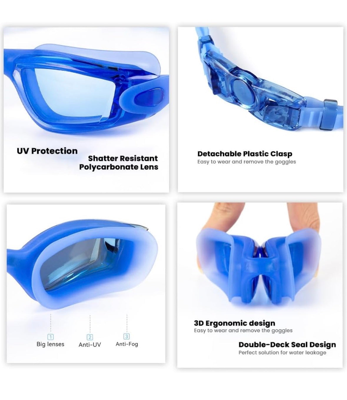 SWIMMING GOGGLES (Adult)
