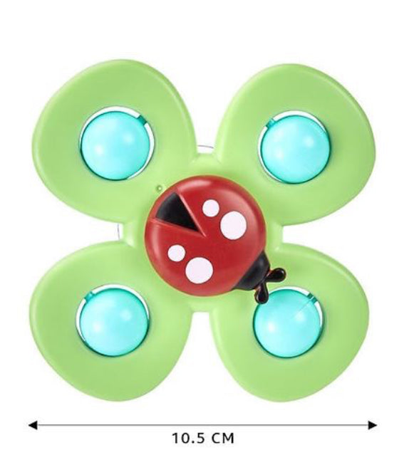 (Set of 3) SPINNER WITH SUCTION CUP