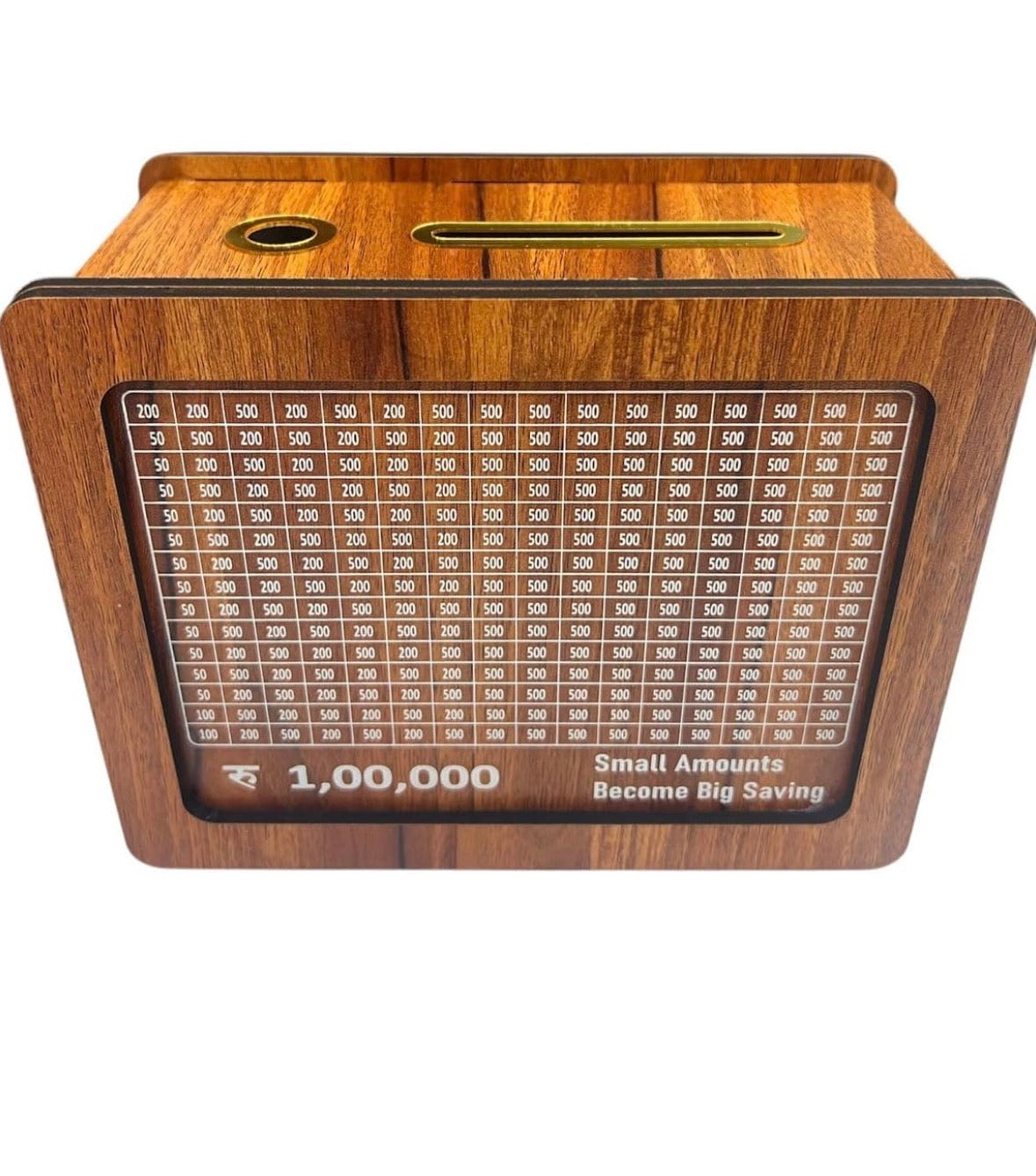 WOODEN PIGGY BANK (big)