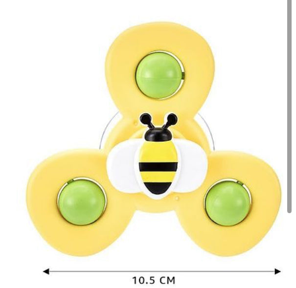(Set of 3) SPINNER WITH SUCTION CUP